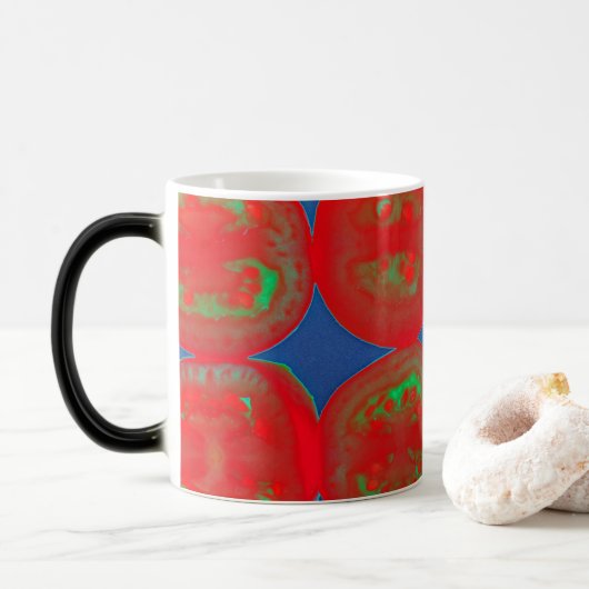 Mug Magique Tranches de tomates (Avec donut)