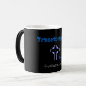 Mug Magique Transformé gotGod316.com Romans 12:2 (Devant gauche)