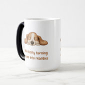 Mug Magique Transformer sans effort les rêves en réalités (Devant gauche)