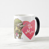 Mug Magique Tricératops amoureux Saint Valentin (Devant droit)