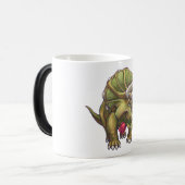 Mug Magique Tricératops amoureux Saint Valentin (Devant gauche)