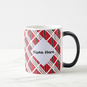 Mug Magique Trinidad Tobago Drapeau Trinidadien Personnalisé e