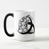 MUG MAGIQUE * TRIQUETRA & CRESCECENT MOON * (Gauche)