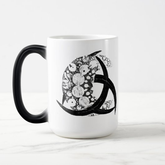 MUG MAGIQUE * TRIQUETRA & CRESCECENT MOON * (Gauche)