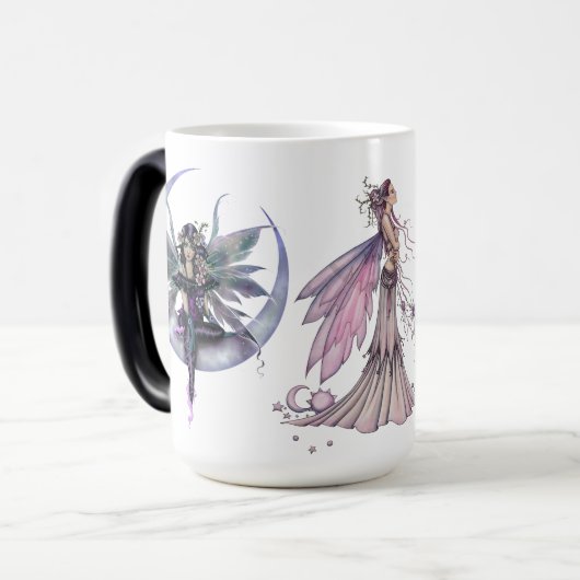 Mug Magique Trois fées Imaginaire Art par Molly Harrison (Devant gauche)