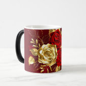 Mug Magique Trois Roses de bijoux (Devant gauche)