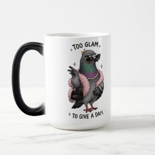 MUG MAGIQUE TROP GLAMOUR POUR SE FICHER