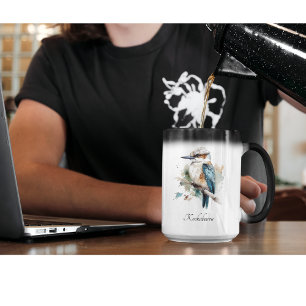 Mug Magique True Blue Kookaburra, personnalisé