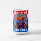 MUG MAGIQUE TRUMP 45 & 47 - KING DONALD (Centre)
