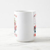 Mug Magique Trump Je serai à la maison pour Noël (Centre)