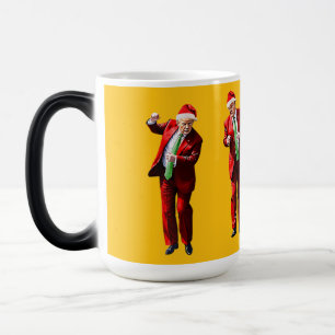 Mug Magique Trump Noël Dansant MAGA Fêtes