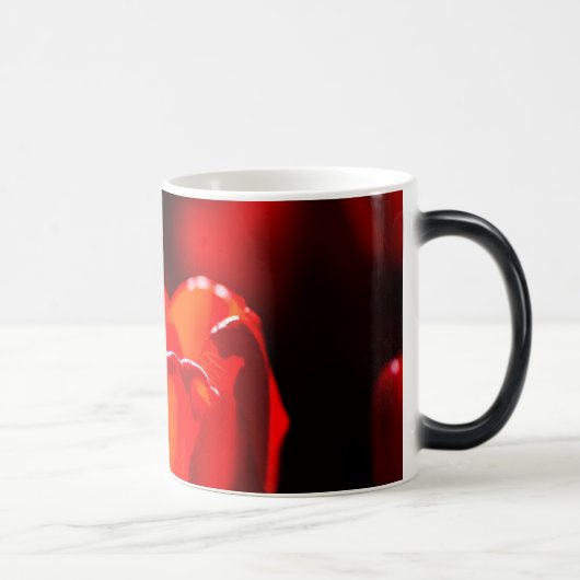 Mug Magique Tulipe rouge - Feu (Droite)