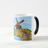 Mug Magique Tulipes de Hollande (Devant droit)