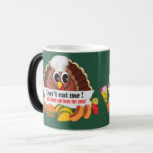 Mug Magique Turquie idées de manger d'autres aliments, mais pa (Devant gauche)