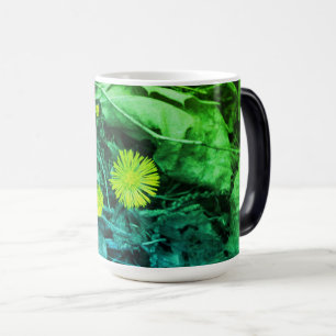 Mug Magique Tussilago farfara Coltsfoot Fleurs