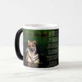 Mug Magique Tyger, Tyger (Devant gauche)