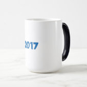 Mug Magique U 2017 peut changer le STYLE des TEXTES et la (Devant droit)
