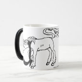 Mug Magique U est pour la licorne (Devant gauche)