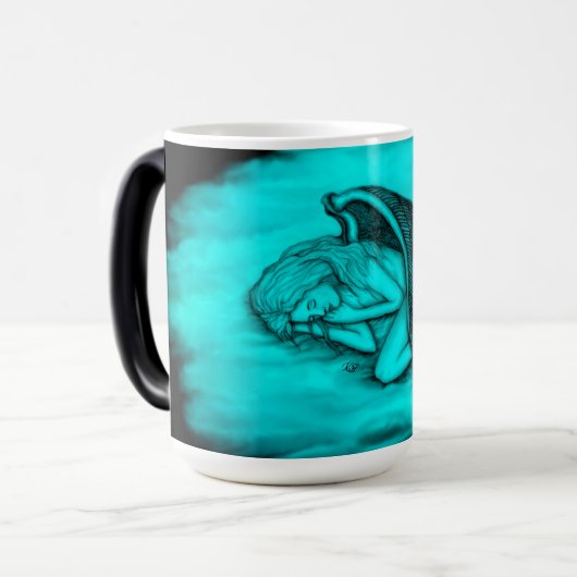Mug Magique Un ange endormi (Devant gauche)