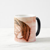 Mug Magique Un Ange endormi sur les nuages des cieux (Devant droit)