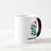 Mug Magique Un Dinosaure Peut Aussi S'Amuser ! (Devant droit)