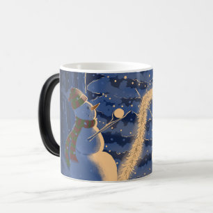 Mug Magique Un Noël de bonhomme de neige