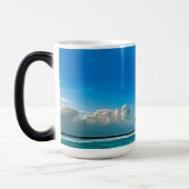 Mug Magique Un paradis tropical. (Gauche)