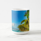 Mug Magique Un paradis tropical. (Centre)