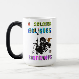 Mug Magique Un soldat croit en continu