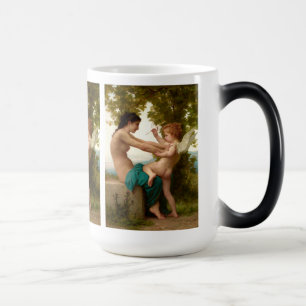 Mug Magique Une Jeune Fille Se Défendant Contre Eros