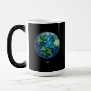 Mug Magique Une peinture de la terre dans un espace