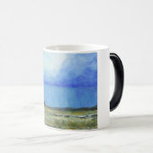 Mug Magique Une peinture de paysage parfaite d'art abstrait de (Devant droit)