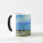 Mug Magique Une peinture de paysage parfaite d'art abstrait de (Devant gauche)