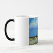 Mug Magique Une peinture de paysage parfaite d'art abstrait de (Gauche)