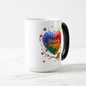 Mug Magique Unique Beautiful - jolie collection de Sensibilisa (Devant droit)