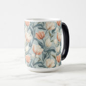 Mug Magique Unique Tulipe Fleur Phd Diplômé (Devant droit)