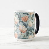 Mug Magique Unique Tulipe Fleur Phd Diplômé (Devant droit)
