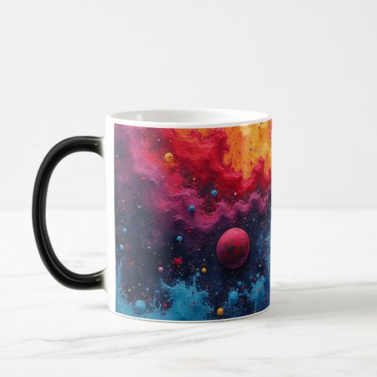 Mug Magique Univers coloré (Gauche)