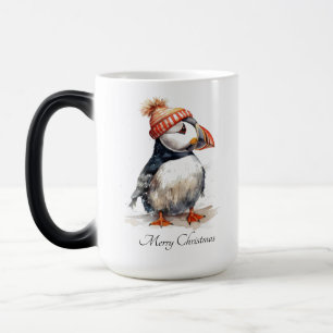 Mug Magique Vaisselle de Noël Magic Puffin