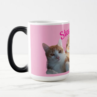 Mug Magique Valentine's Cats Photo