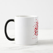 Mug Magique Valentines Day Hearts (Gauche)