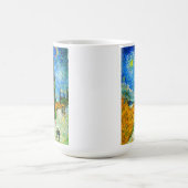 Mug Magique Van Gogh Road avec Cypress et Star (Centre)