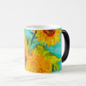 Mug Magique Van Gogh Sunflowers (Devant droit)