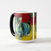 Mug Magique Van Gogh Tabby Cat (Devant gauche)