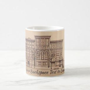 Mug Magique Vancouver C.-B. Canettes à bière et verres congelé