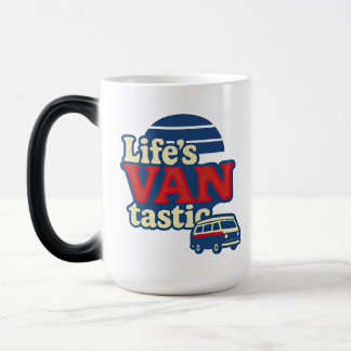 Mug Magique VANtastic Red Cream Blue Edition
