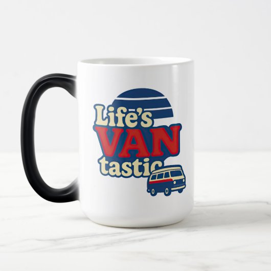 Mug Magique VANtastic Red Cream Blue Edition (Gauche)
