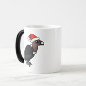 Mug Magique Vautour blanc Père Noël (Devant gauche)