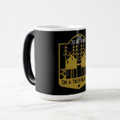 Mug Magique Vêtements Et Décor De Cabine (Devant gauche)