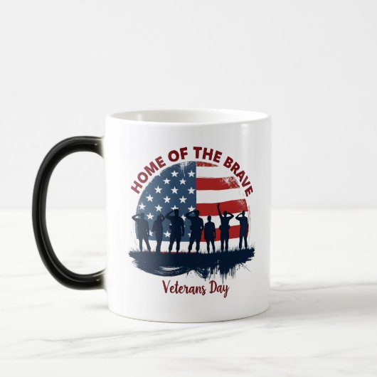 Mug Magique Veterans Day Patriotic Tee (Gauche)